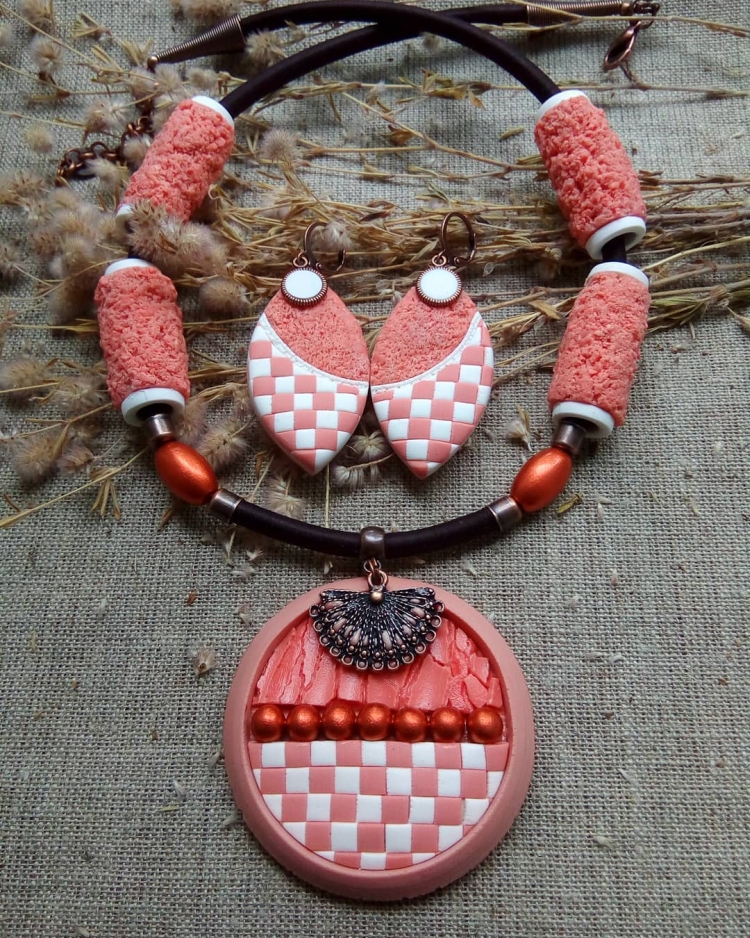 pendant made of polymer clay (7)