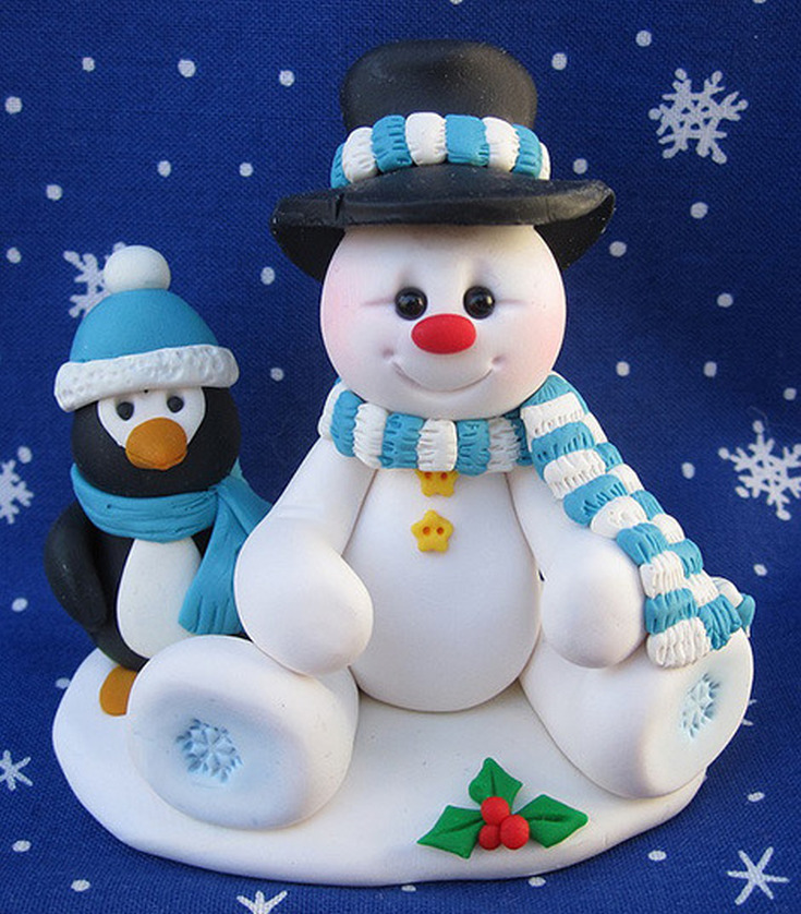 Снеговик своими руками — топ-9 мастер-классов по изготовлению поделки из различных материалов